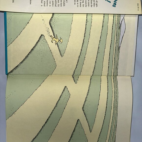 OH, THE PLACES YOU'LL GO! by Dr. Seuss - 1990 True First Ed. HC/DJ RARE! - Picture 2 of 16